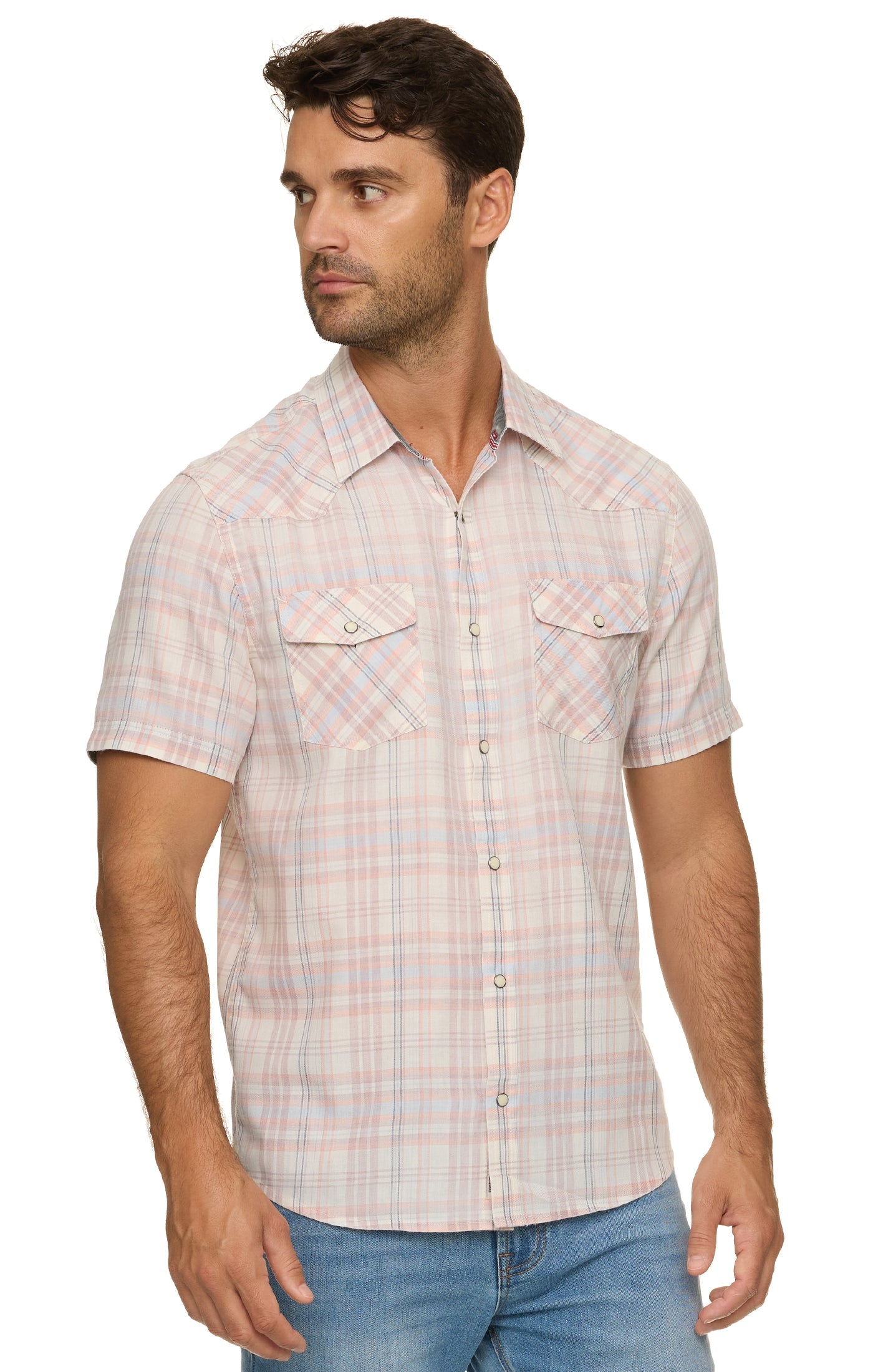 Cedro SS Burnout Western Shirt