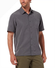 Desert Pucker Dry Short Sleeve - Asphalt