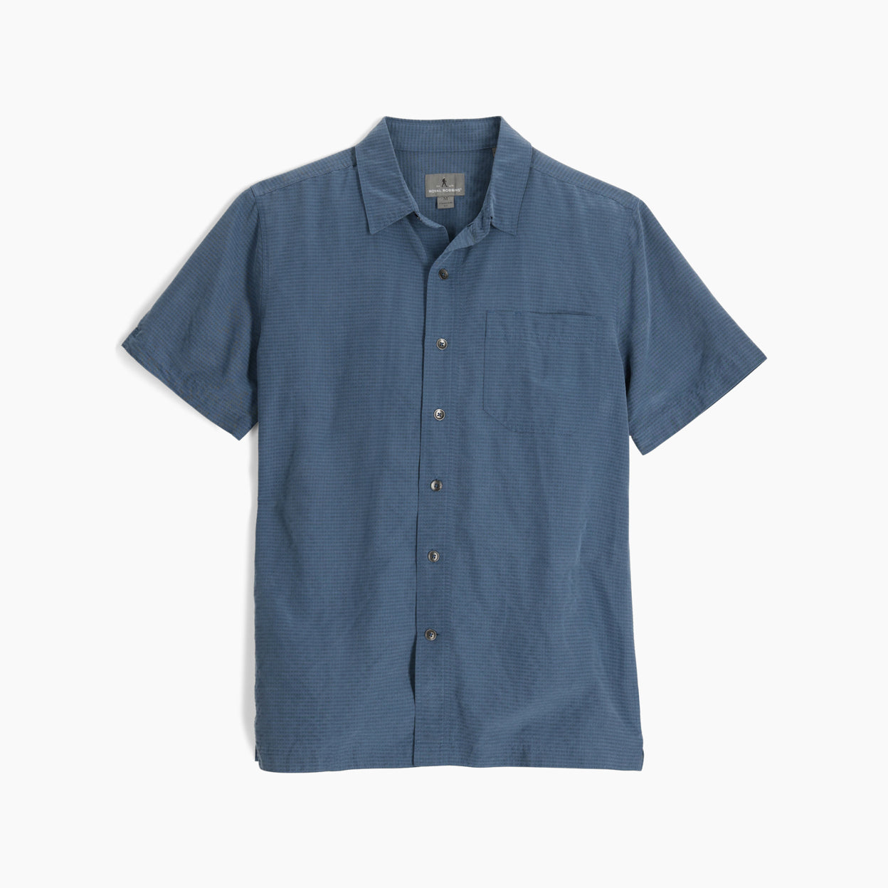 Desert Pucker Dry Short Sleeve - Collins Blue