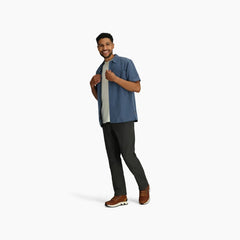 Desert Pucker Dry Short Sleeve - Collins Blue